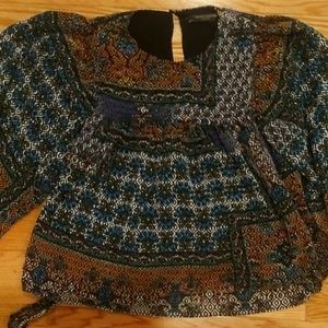 Zara Baby Doll Blouse